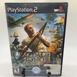 Medal of Honor: Rising Sun (Sony PlayStation 2, 2003) CIB Black Label